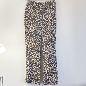 ASOS leopard print pants 00